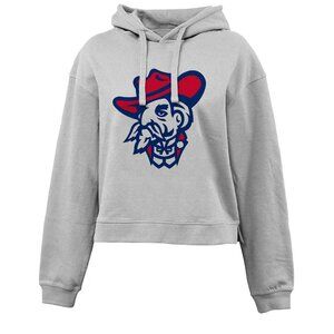 Ole Miss Sugar Bowl Col Reb Women's Waist length Hoodie SILVER